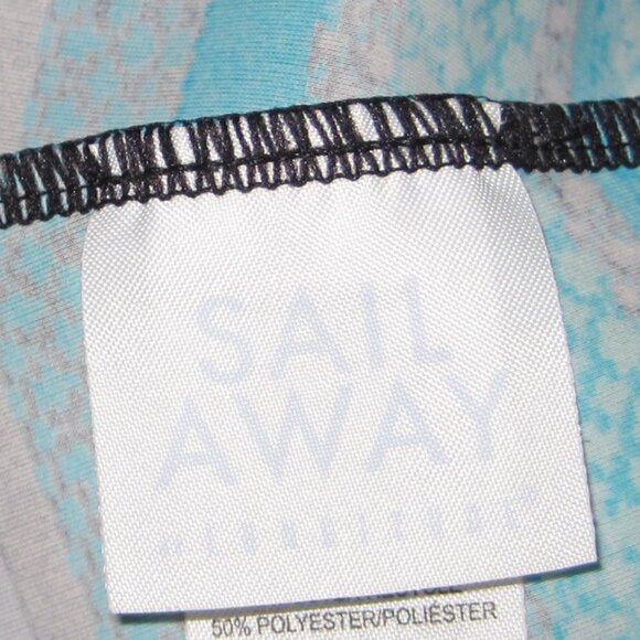 Sail Away halter T-top tankini sz S - Picture 6 of 10